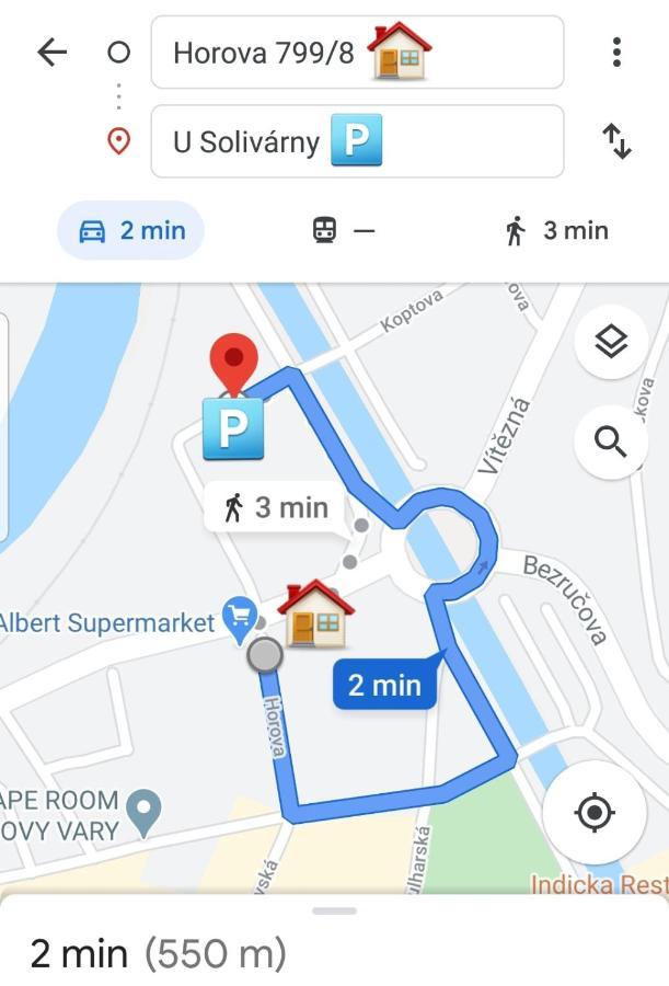 קרלובי וארי Apartment U Medvidka מראה חיצוני תמונה
